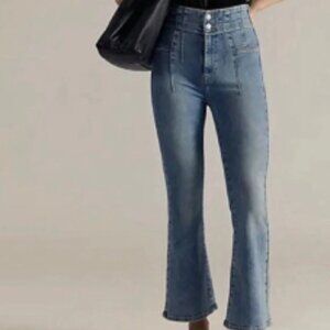 Free People We The Free Jayde Crop Flare Jeans 28 NWT